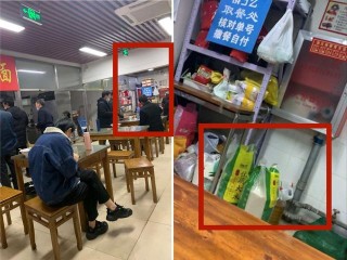 纯外卖加盟店不挂招牌、大米敞口乱放，网红曼玲粥店漏洞难堵